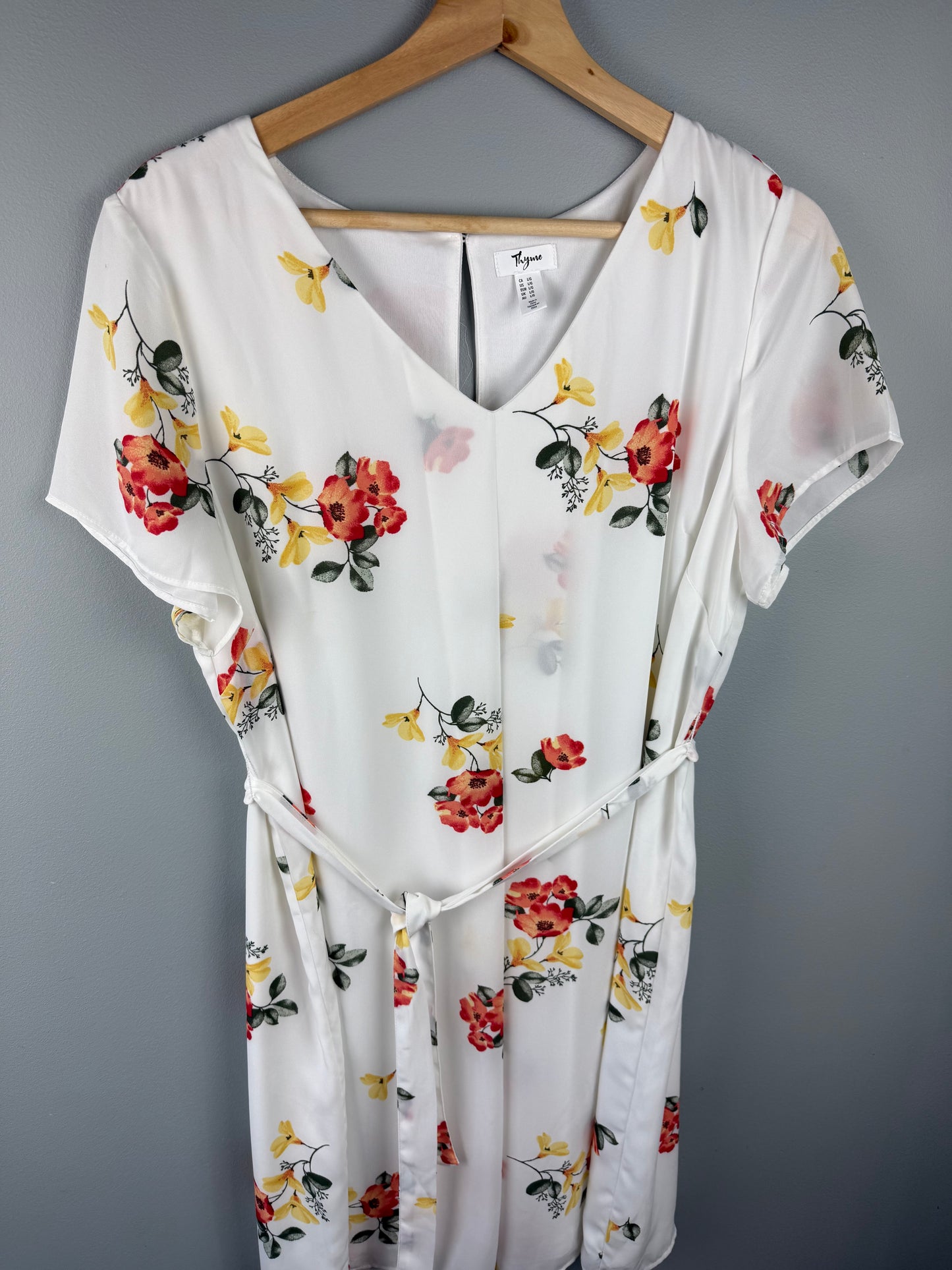 Thyme Maternity Medium Floral Dress