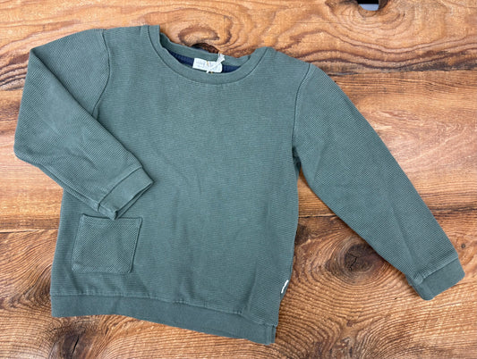 Miles 6Y Ribbed Crewneck