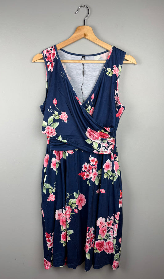 Medium Floral Nursing Dress