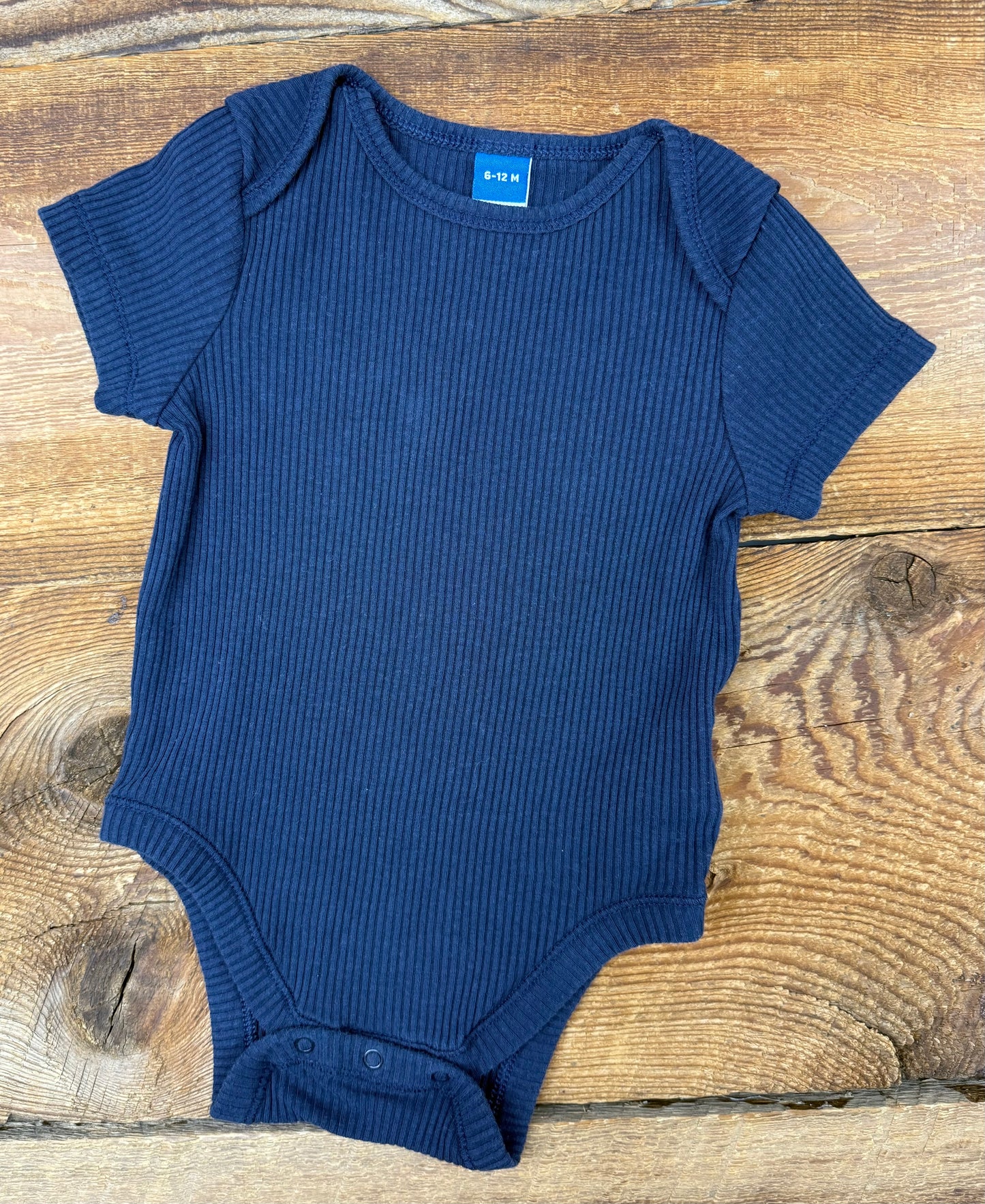 Old Navy 6-12M Ribbed Onesie