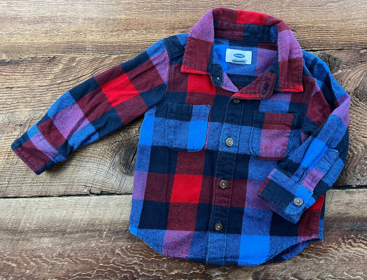 Old Navy 12-18M Flannel Shirt