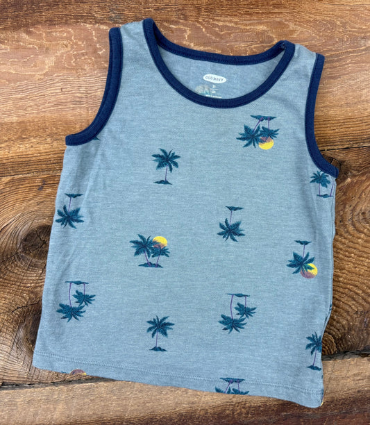 Old Navy 2T Palm Tank