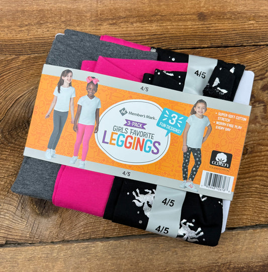Member's Mark 4/5Y Leggings