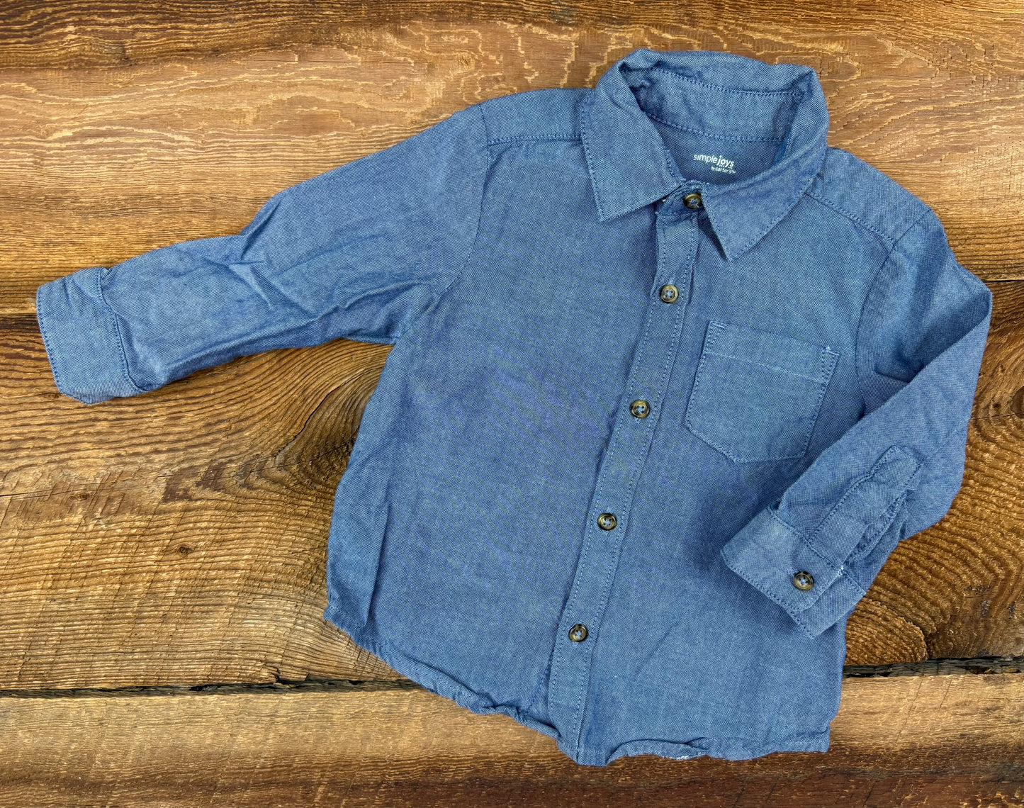 Simple Joys 18M Jean Shirt