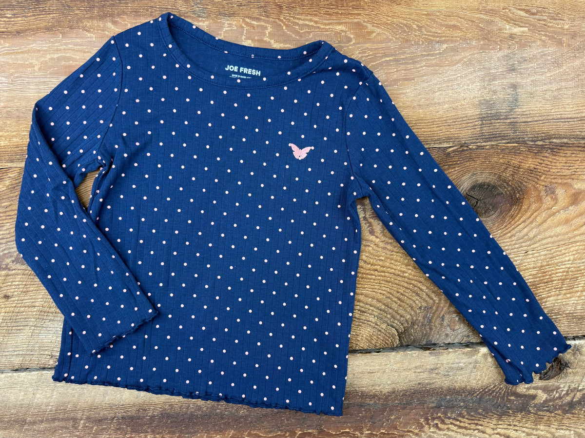Joe Fresh 4T Polka Dot Shirt