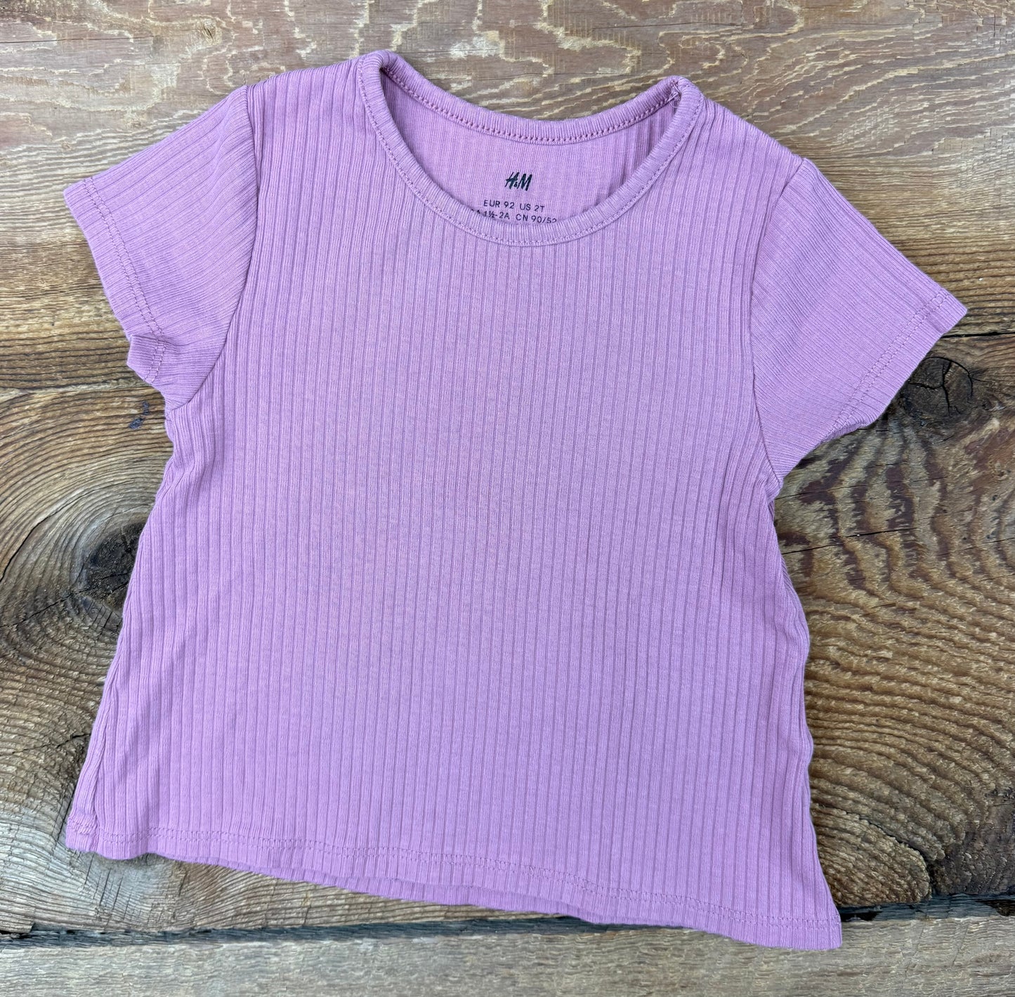 H&M 2T Ribbed Tee