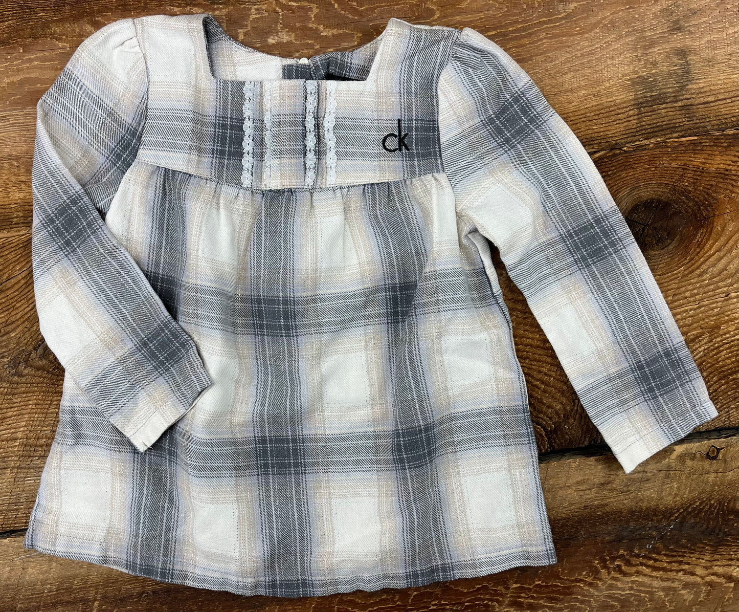 Calvin Klein Plaid Dress