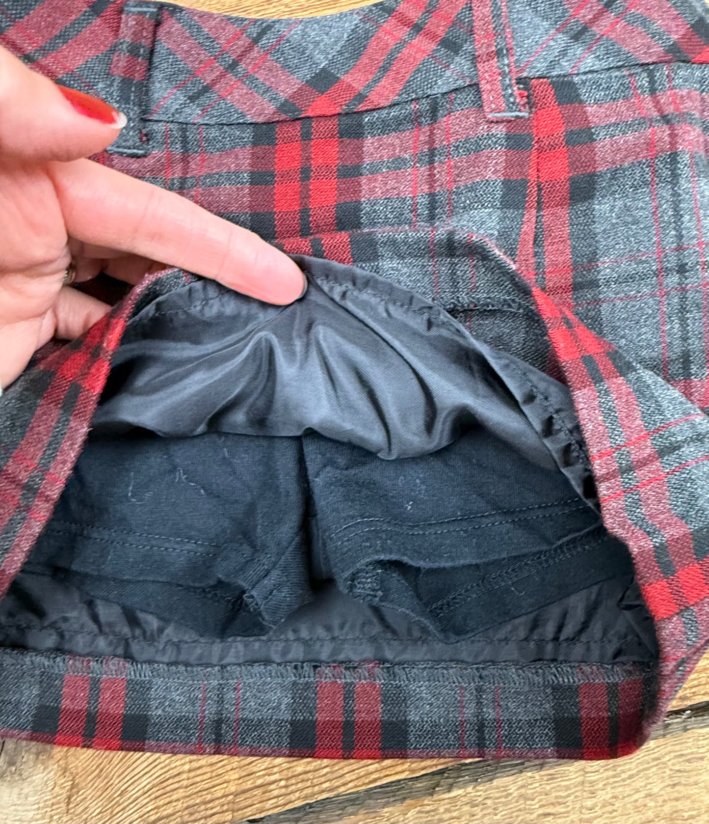 Joe Fresh 2T Plaid Skort