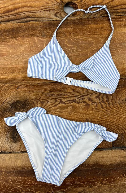 H&M 8-10Y Striped Swimsuit