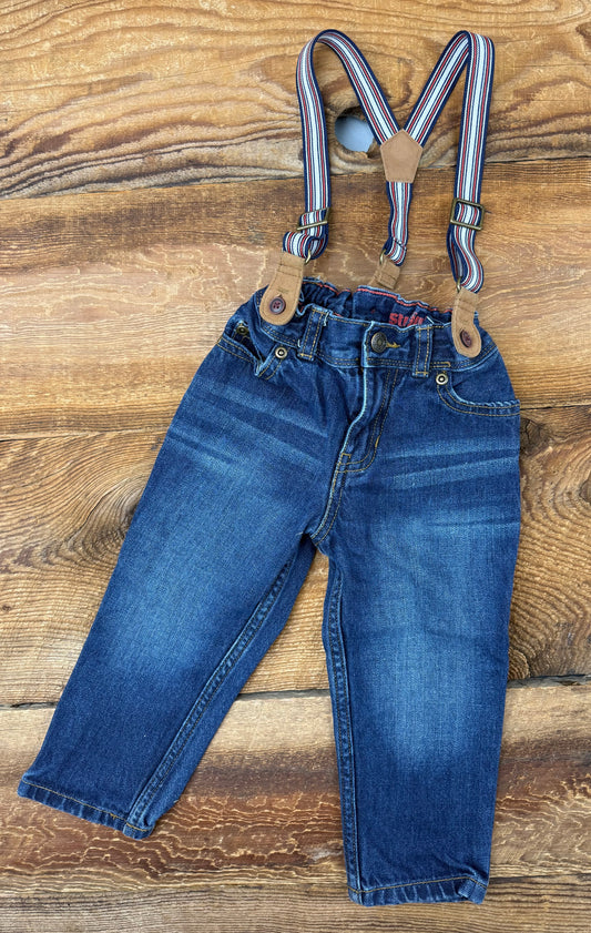 Carter's 24M Suspender Jean
