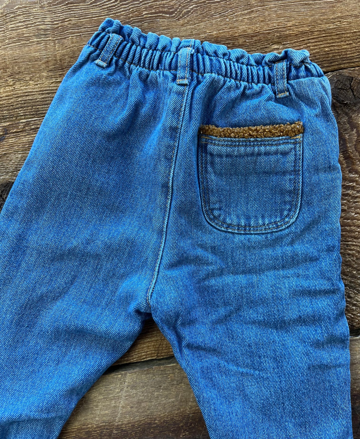 Zara 9-12M Lined Jean