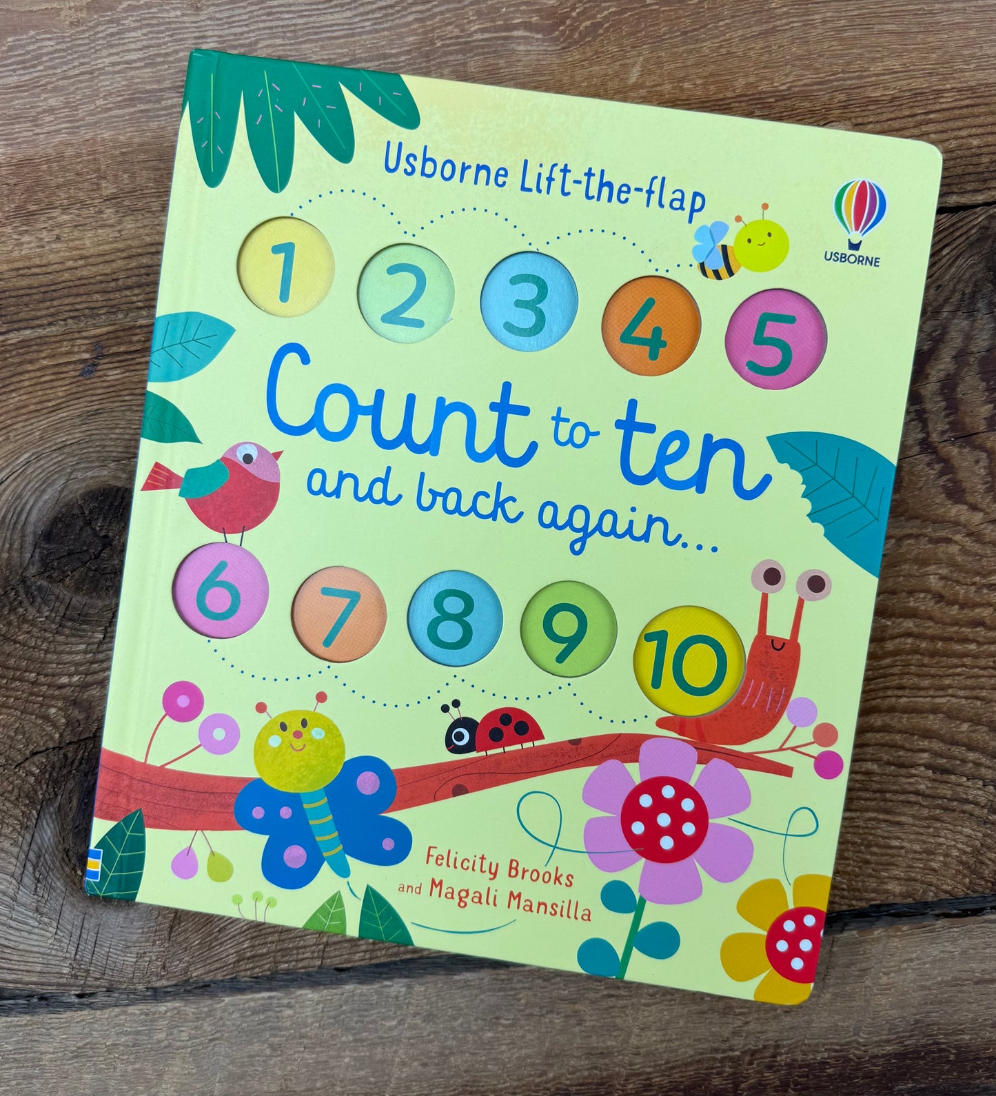Usborne Count to Ten and Back again... Board Book