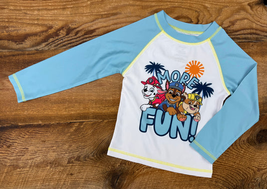 Nickelodeon 4T Rash Guard Shirt
