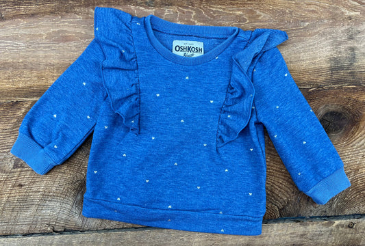 Oshkosh 18M Heart Crewneck