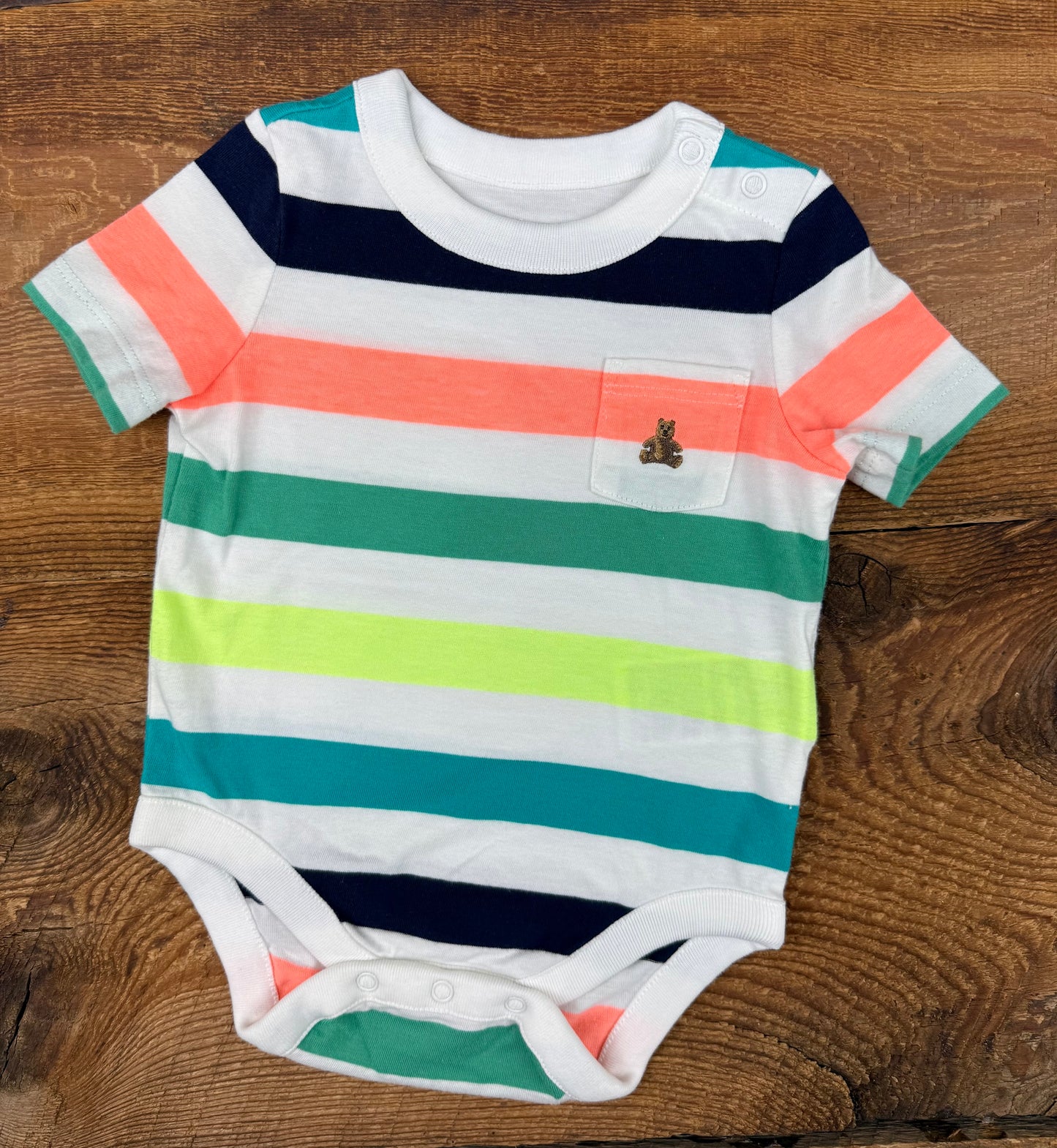 Gap 0-3M Striped Onesie