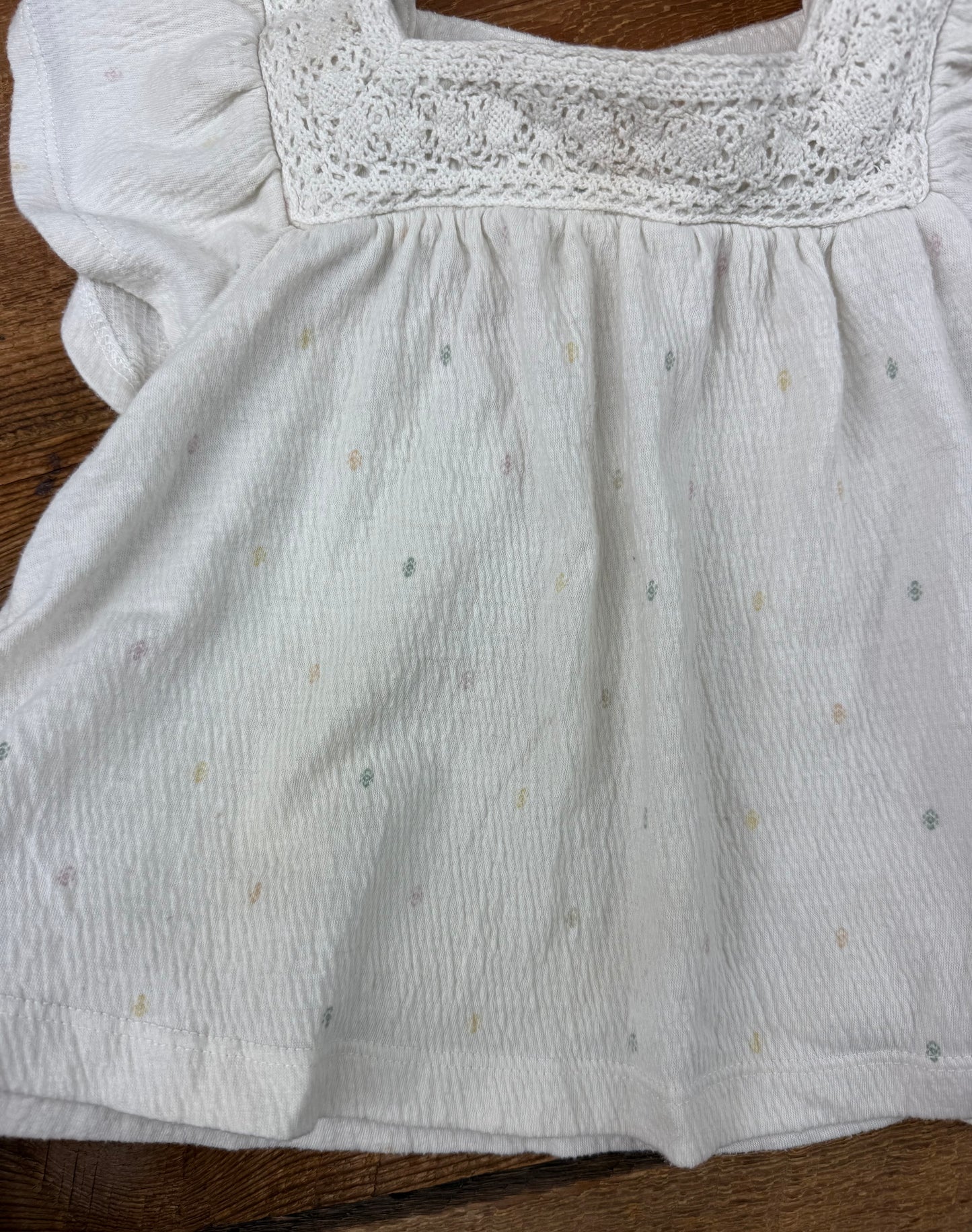 Carter’s 3T Laced Textured Tee