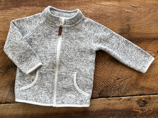 George 18-24M Zip Up Sweater