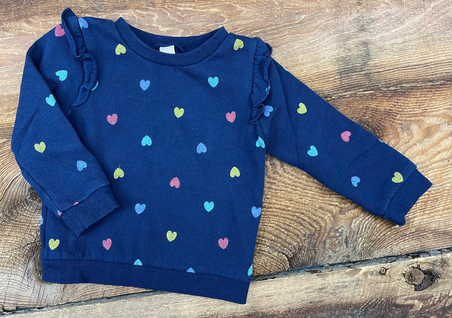 Joe Fresh 12-18M Heart Crewneck