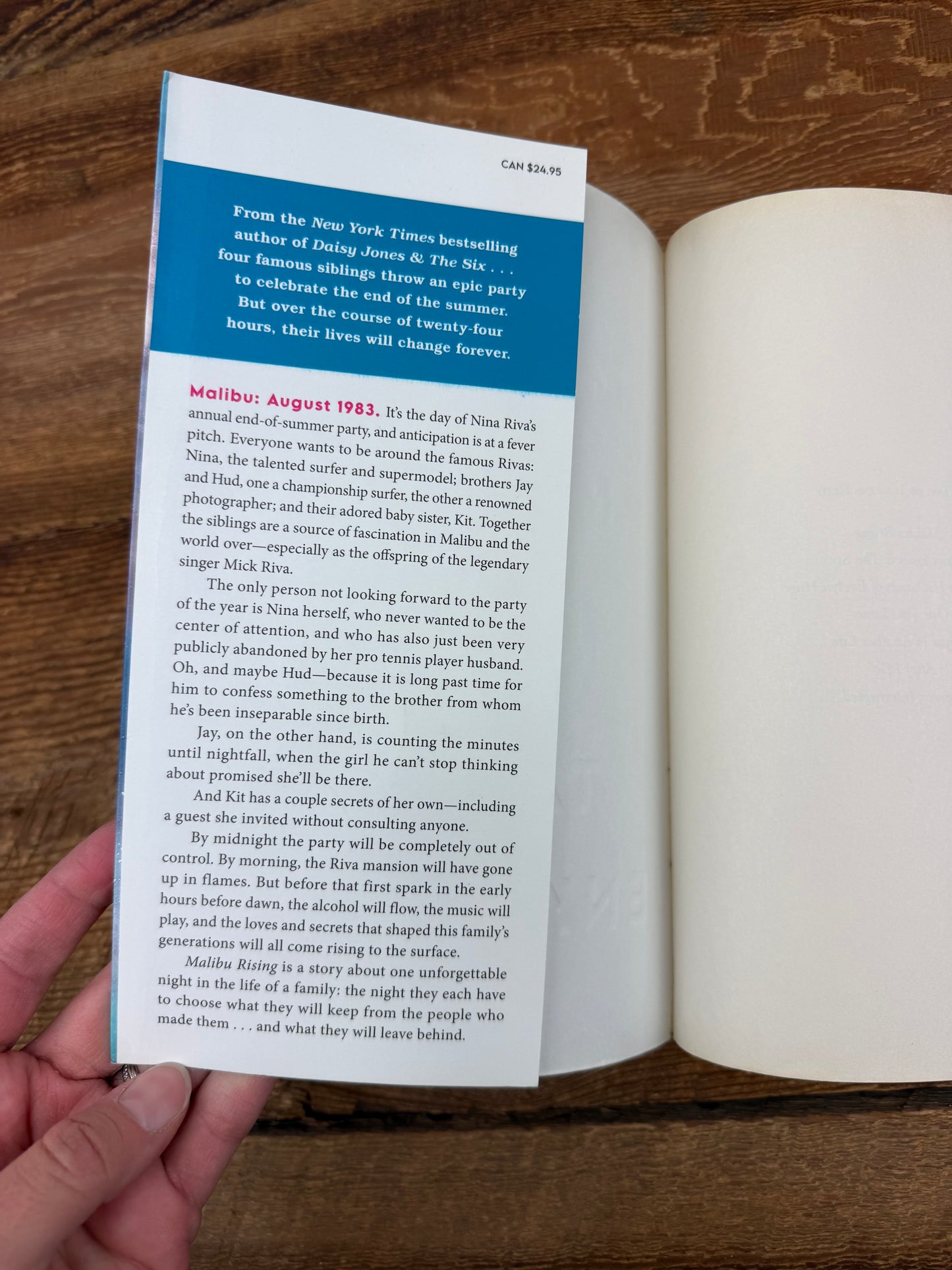 Malibu Rising by Taylor Jenkins Reid Book