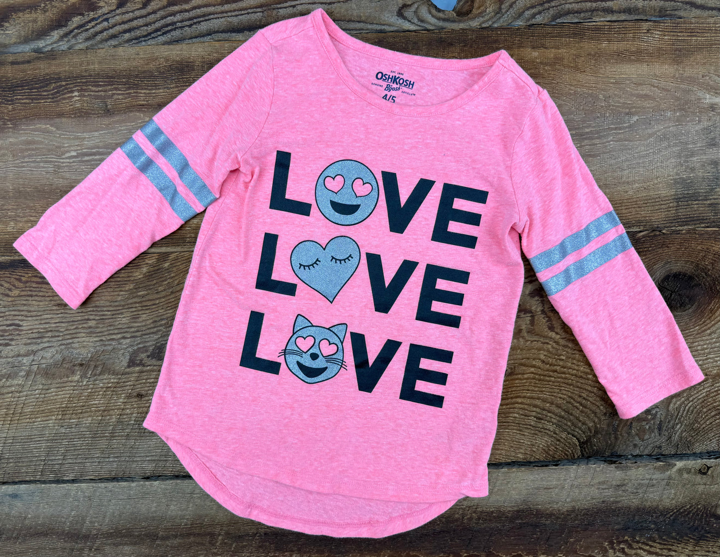 Oshkosh 4/5T Love Shirt