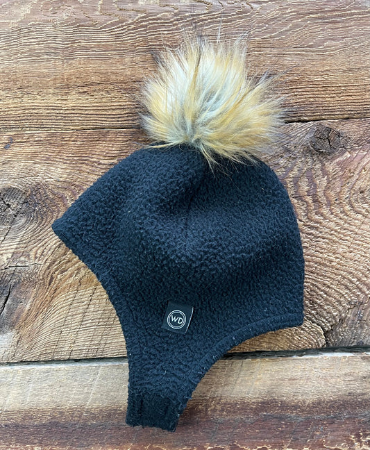 Wooly Doodle Child Pom Hat