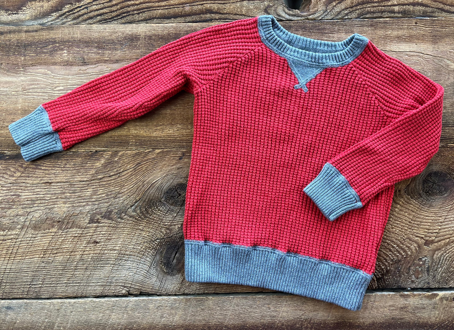 Gap 4T Knit Waffle Sweater