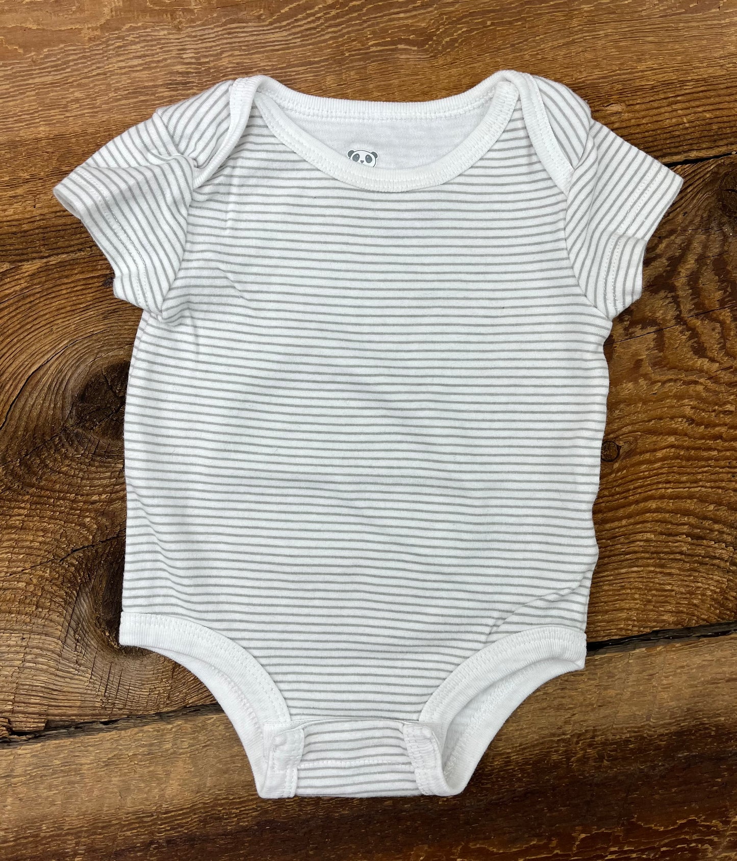 Rococo 6M Striped Onesie