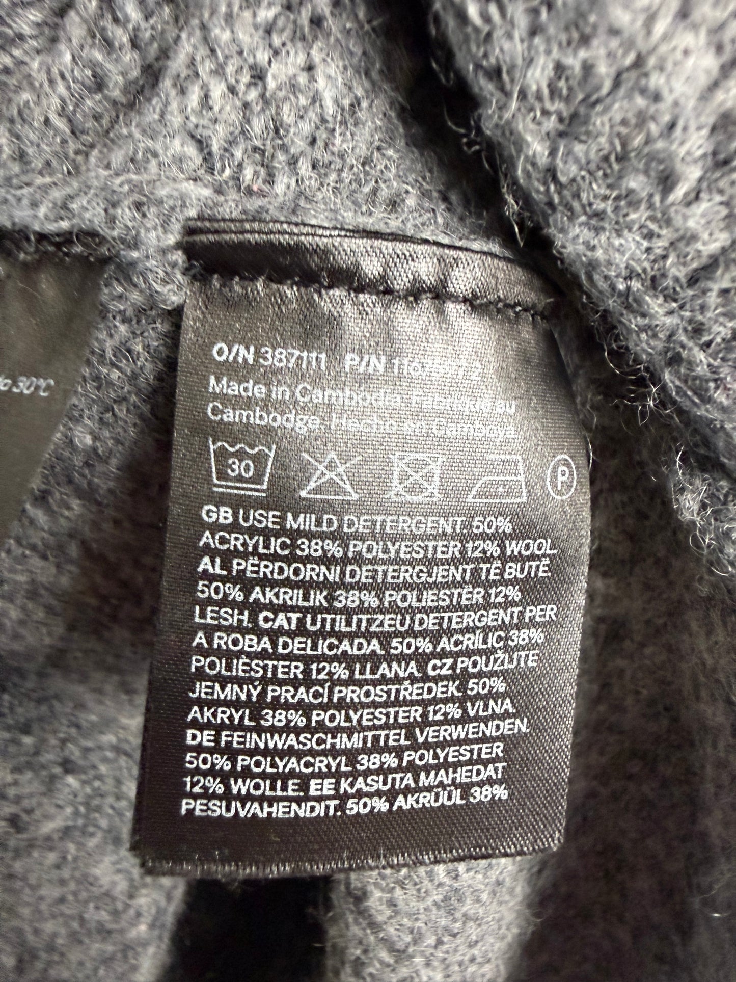H&M Women’s Small Wool Blend Vest