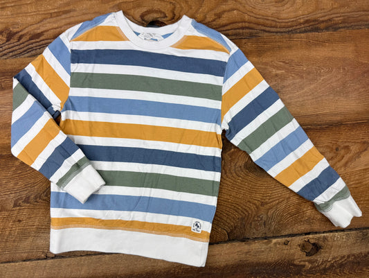 H&M 6-8Y Striped Crewneck