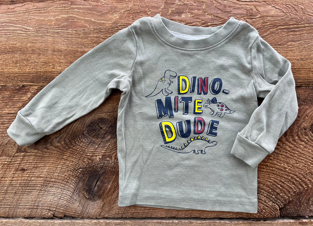 George 6-12M Dino-Mite Dude Shirt