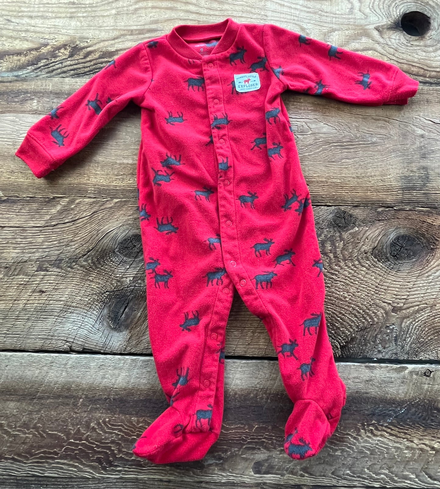 Carter’s 9M Fleece Moose Sleeper