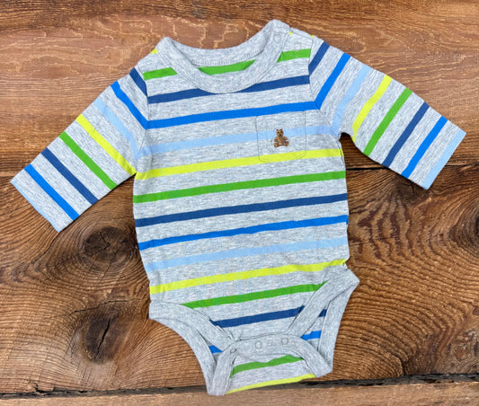 Gap 0-3M Striped Onesie