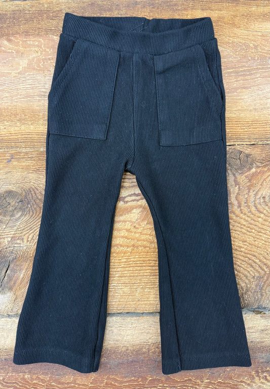 Zara 12-18M Ribbed Flared Pant