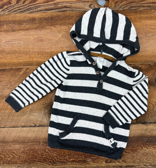 H&M 12-18M Striped Knit Sweater