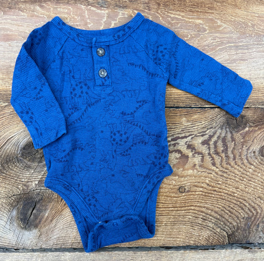 Old Navy 0-3M Dino Thermal Onesie
