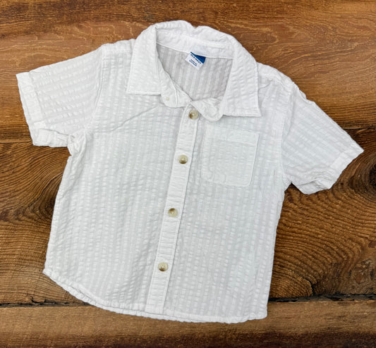 Old Navy 12-18M Textured Collared Tee