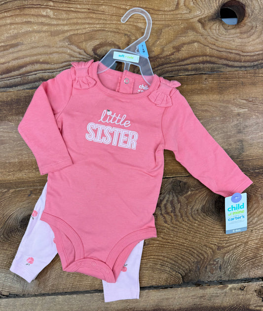 Child of Mine 3-6M Little Sister Outfit