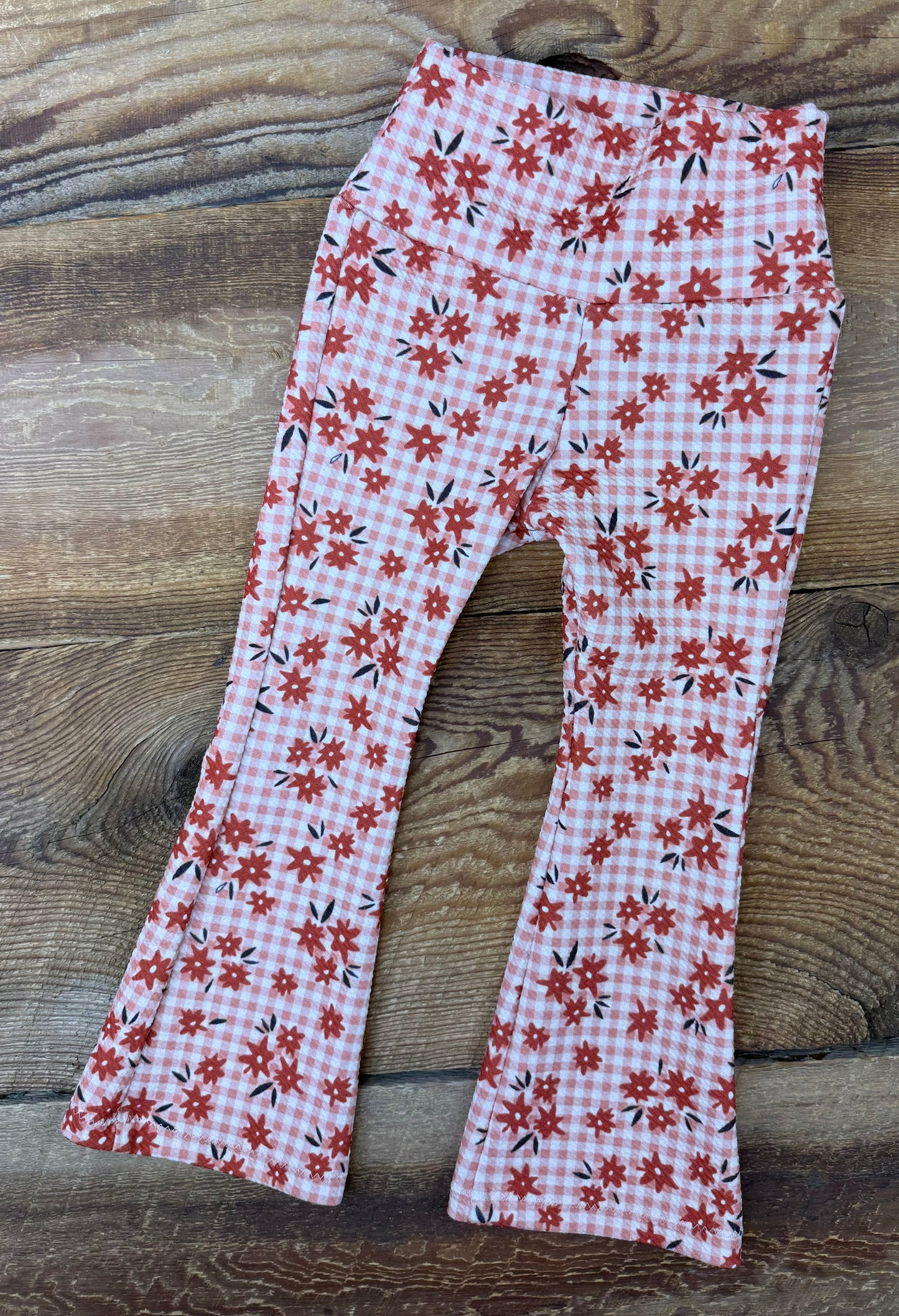 Small Shop 3T Floral Flared Pant