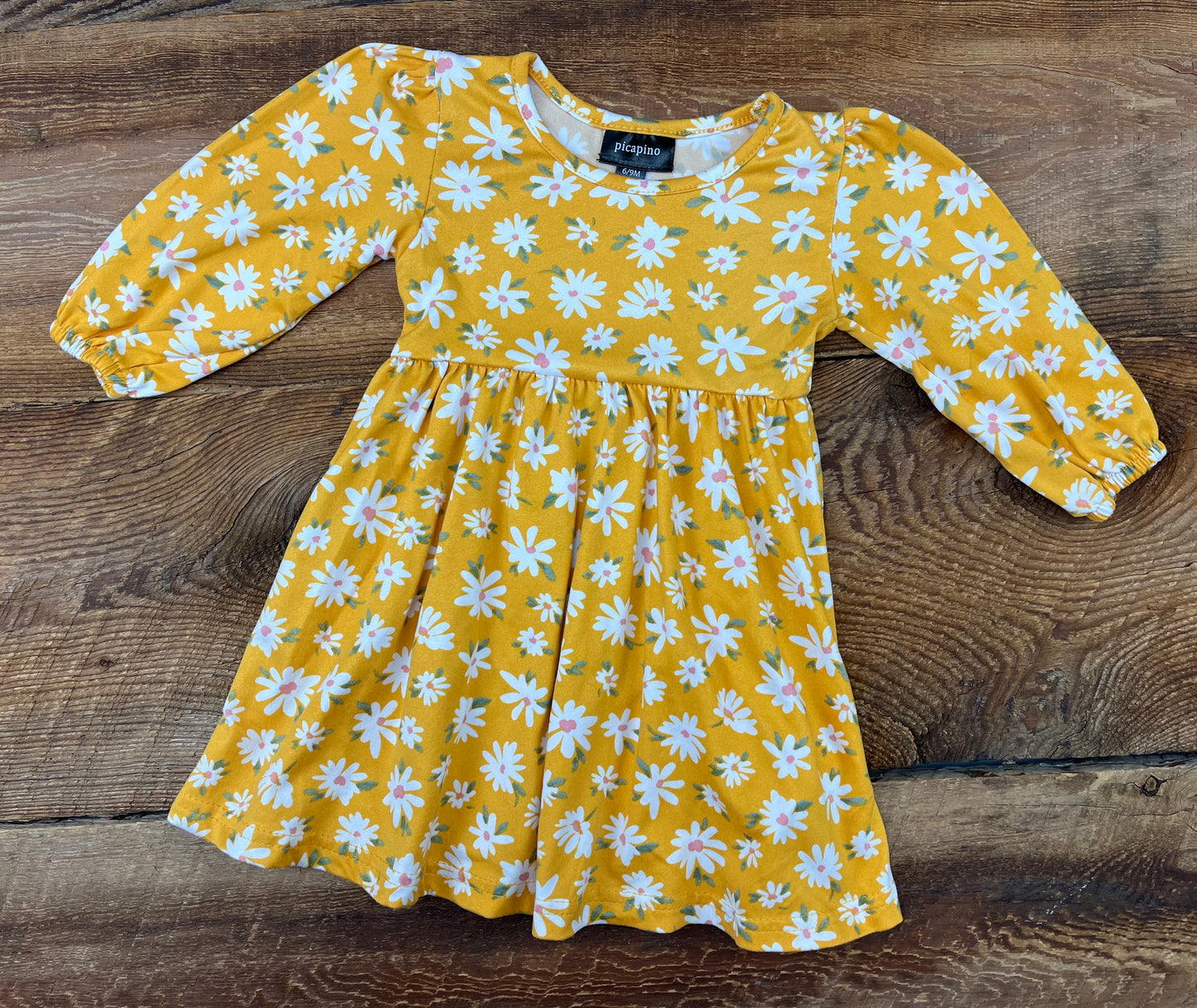 Picapino 6-9M Floral Dress