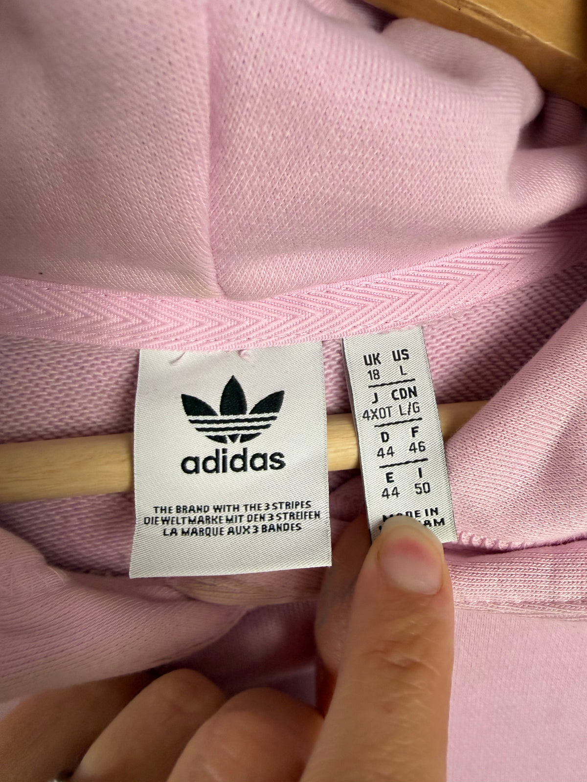 Adidas Women’s Large Cropped Hoodie