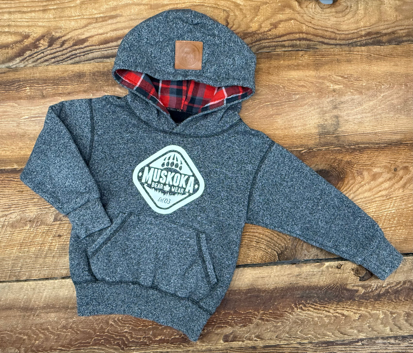 Muskoka Bear Wear XXS (2-3T) Hoodie