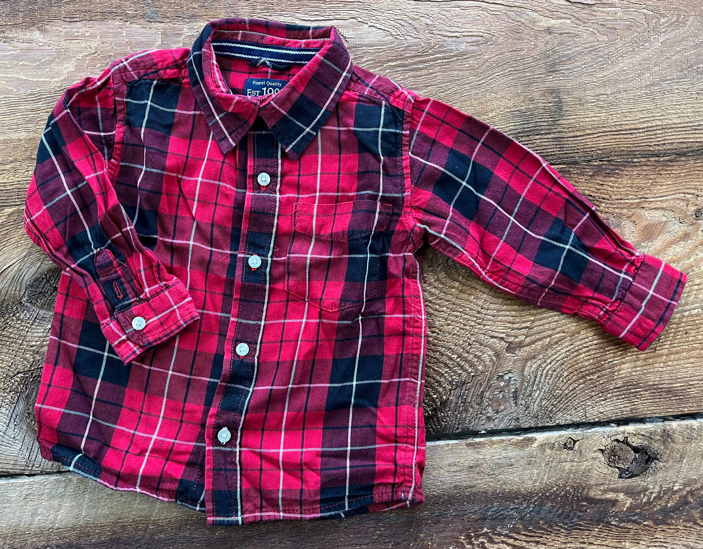 The Children’s Place 18-24M Plaid Shirt