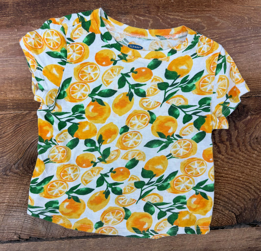 Old Navy 4T Orange Tee