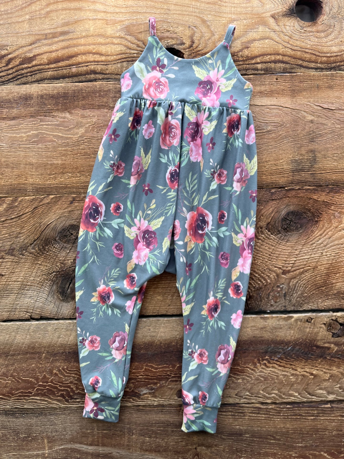 2T Floral Jumper