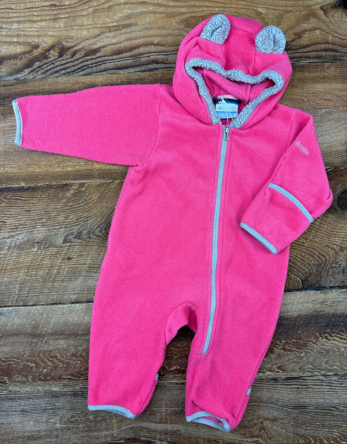 Columbia 6M Fleece Teddy Suit