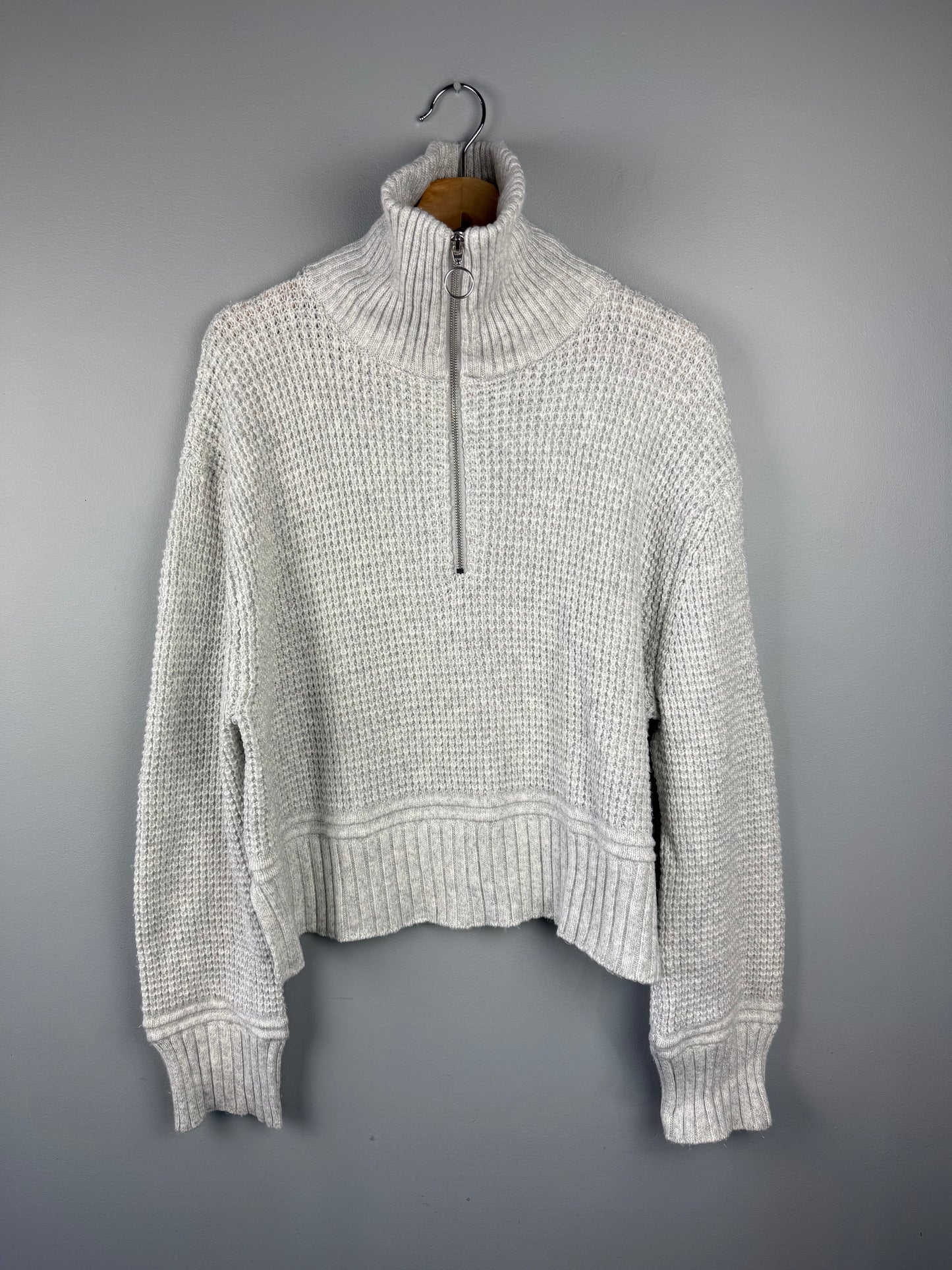 Jessica Simpson Women’s XL Quarter Zip Knit Sweater