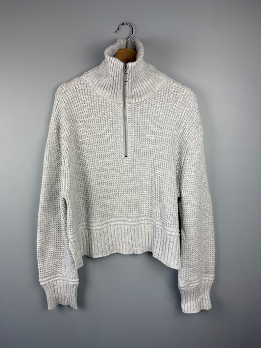 Jessica Simpson Women’s XL Quarter Zip Knit Sweater