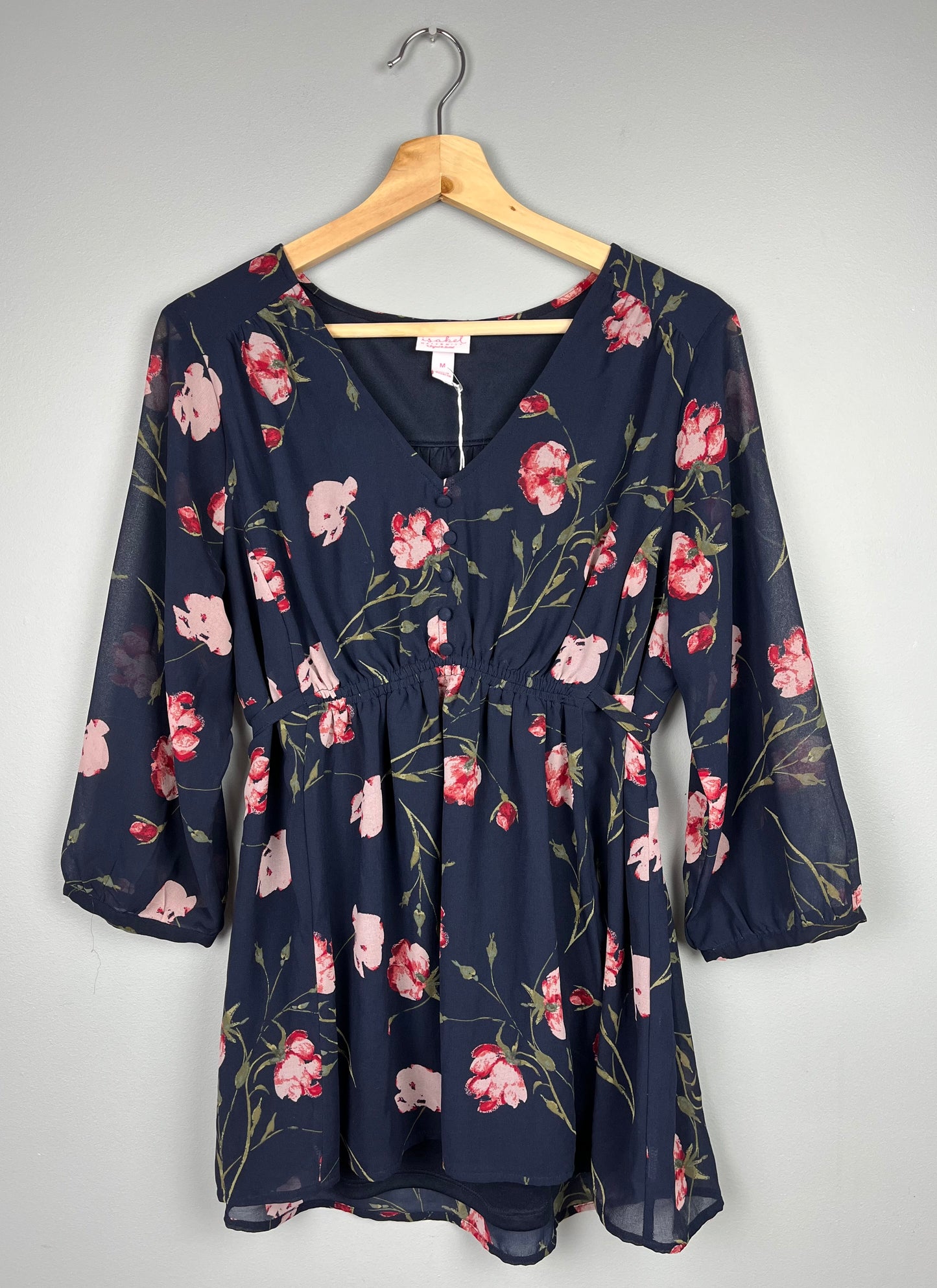Isabel Maternity Medium Floral Shirt