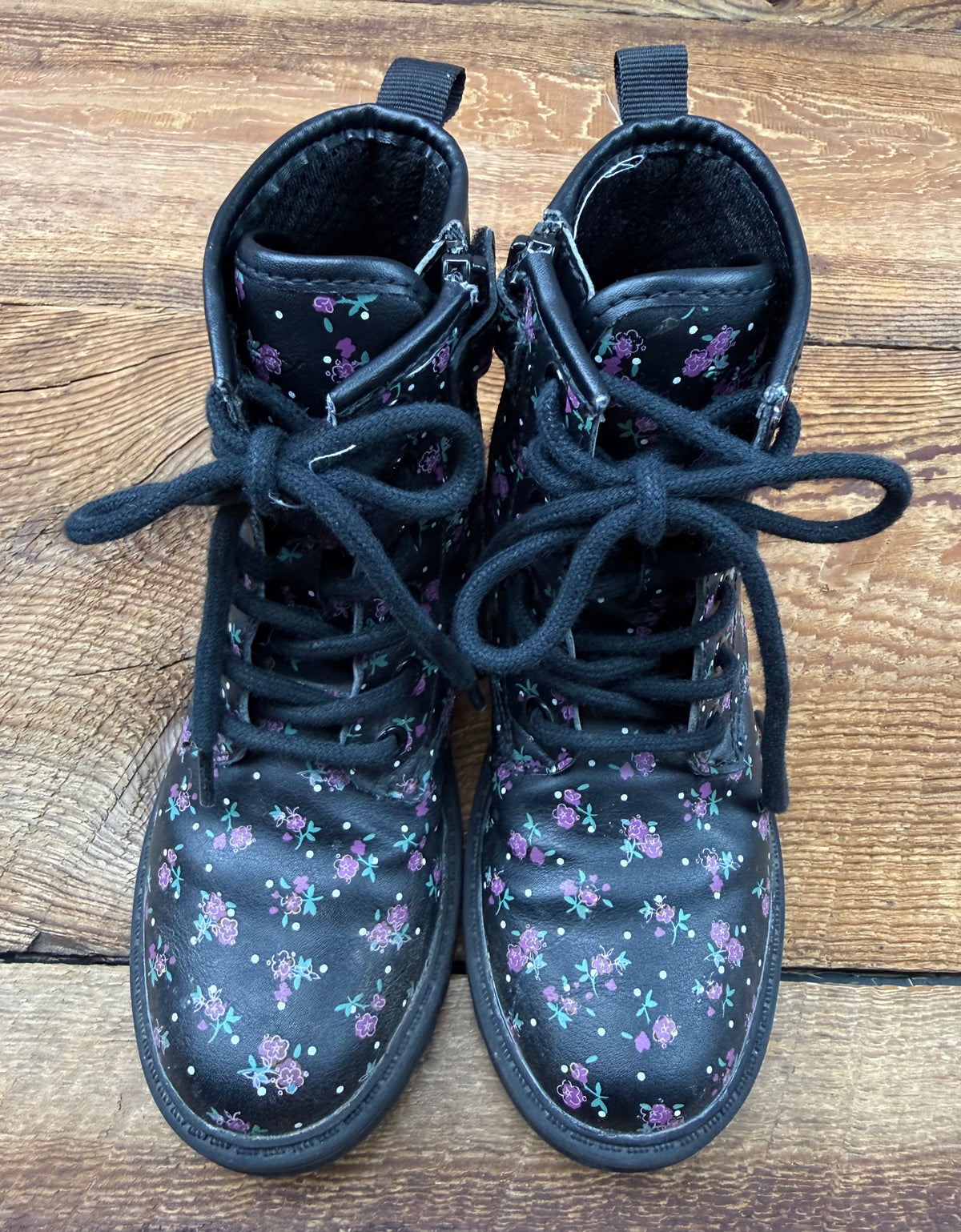 Geox 29 (11C) Floral Combat Boot