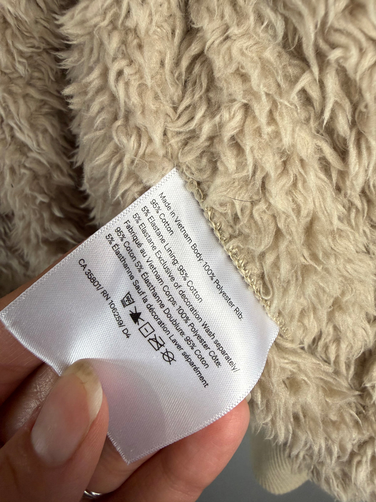 Lululemon Women's Large Oh So Sherpa Half Zip Sweater